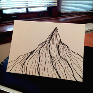 12 Greeting Cards (original pen & ink drawings), 4.5" x 6"